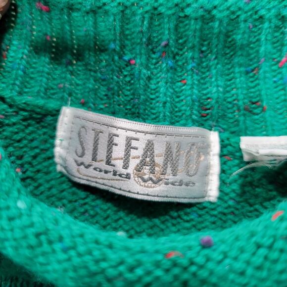 Vintage Christmas Santa Sweater Stefano Worldwide - Picture 7 of 11